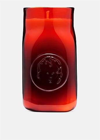 Cellar Feels Ruby Red Glass Candle 390g