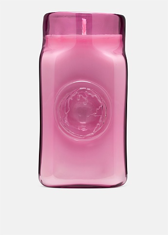Purotu Rose Glass Candle 390g