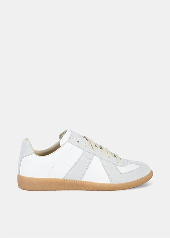 White Replica Low Sneaker