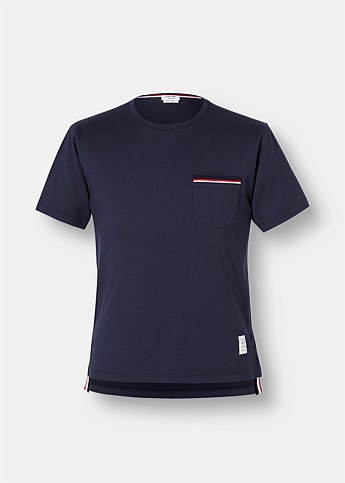 Tricolour Pocket Trim T-Shirt