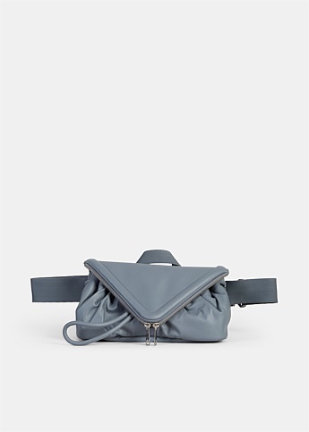 Grey Beak Leather Belt Bag