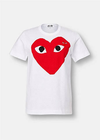 Oversized Heart Print T-Shirt
