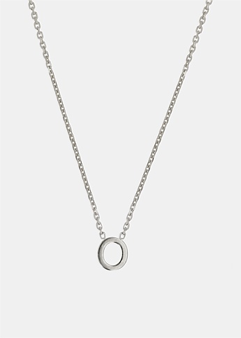 Petite Letter O Necklace