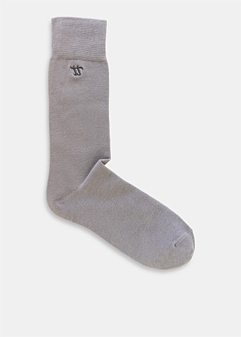 Grey Warm Cotton Socks