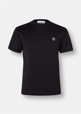 Compass Patch Logo Black T-Shirt