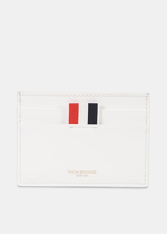 White Double Sided Cardholder