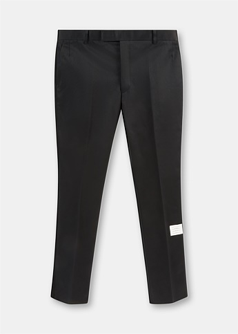 Navy Unconstructed Cotton Twill Trouser